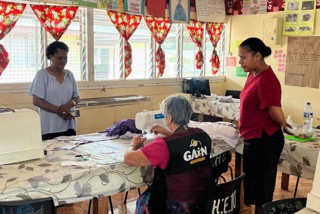 LuoPads Project Reusable Sanitary Pads Fiji Filter of Hope Mission