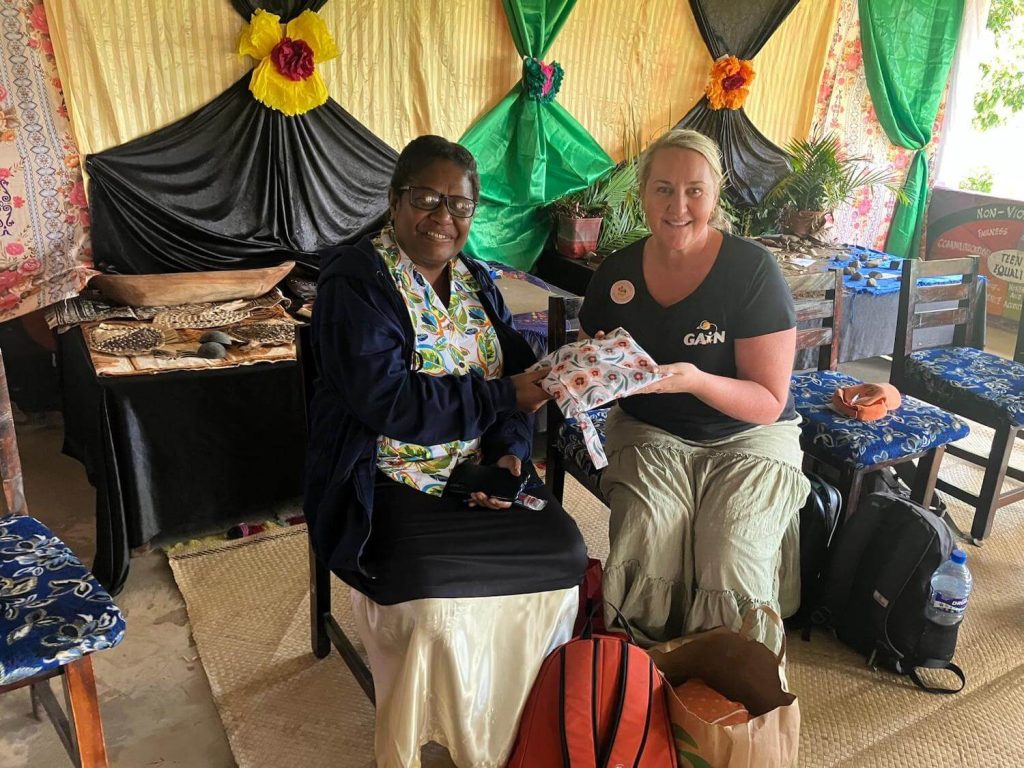 LuoPads Project Reusable Sanitary Pads Fiji Filter of Hope Mission